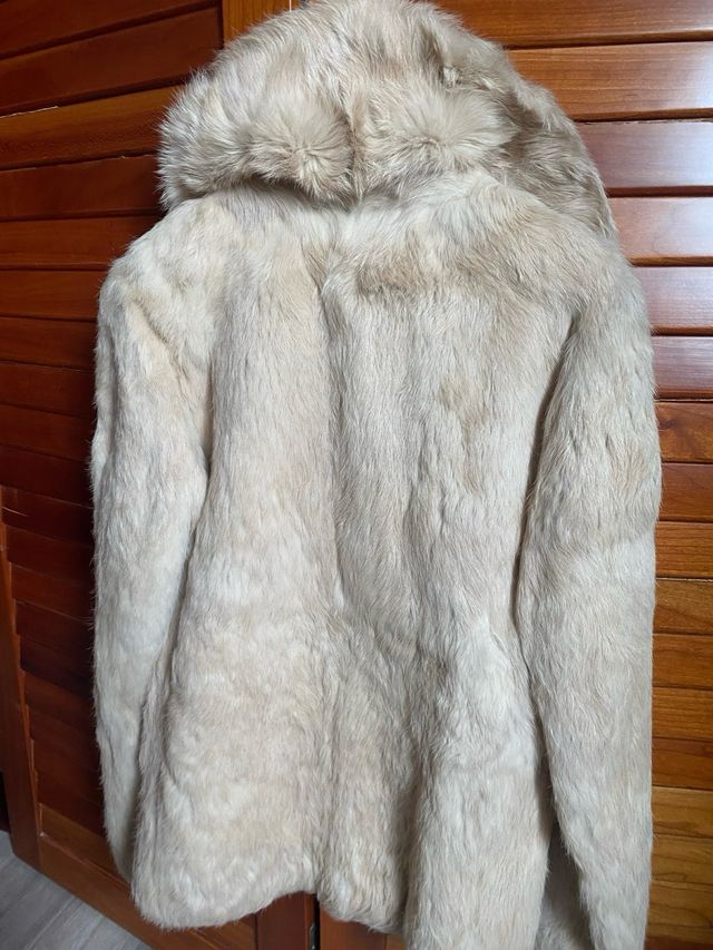 Pellicciotto in lapin colore miele 