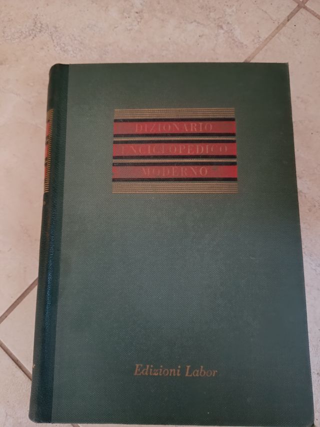 dizionario enciclopedico moderno 1953 con atlante