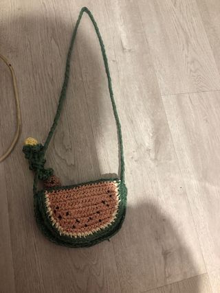 Bolso de mimbre sandia 