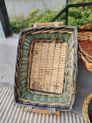 Set cestini in vimini 