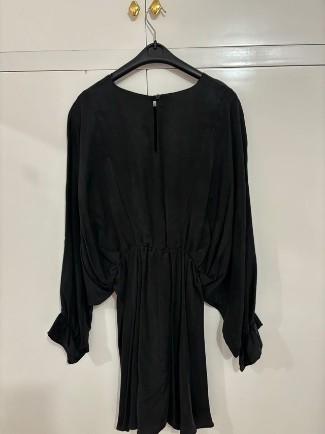 Vestido negro Zara, talla L