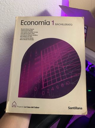 ECONOMIA 1 BACHILLERATO LA CASA DEL SABER