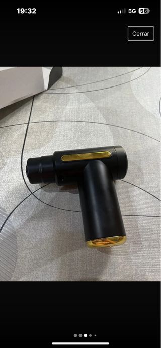pistola de masaje
