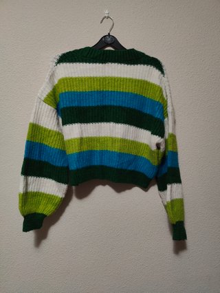 Cardigan rayas