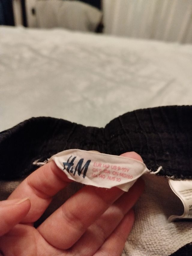 Pantalón deportivo, talla 9-10 años