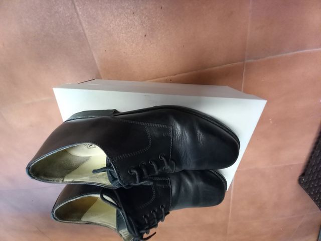 Zapatos caballero piel negros n°44