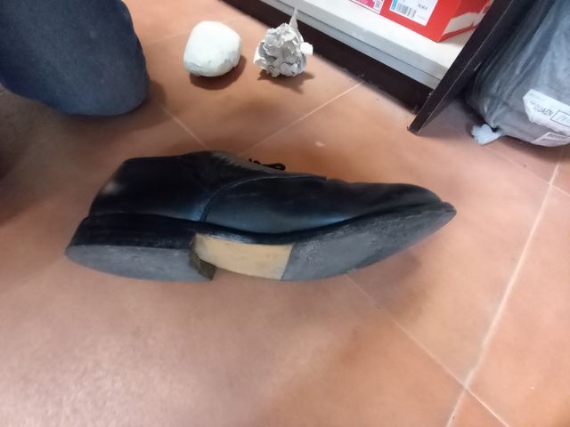 Zapatos caballero piel negros n°44