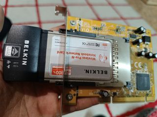 Tarjeta wifi vintage