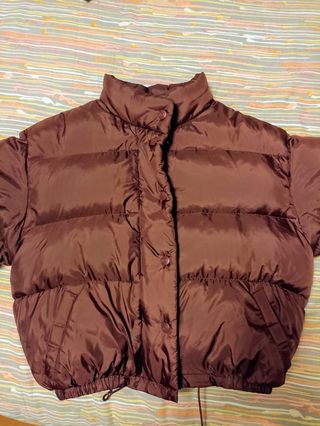 Cazadora plumas mujer M-L
