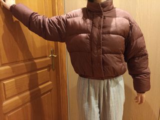 Cazadora plumas mujer M-L