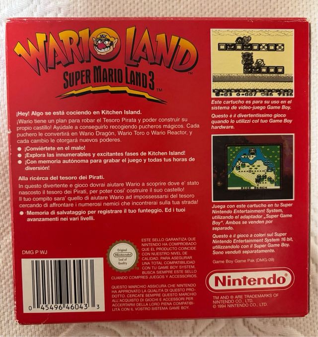 Caja Wario Land Classics