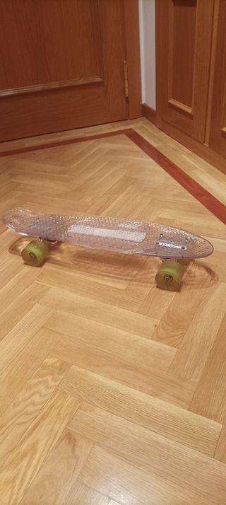 Monopatín con luces