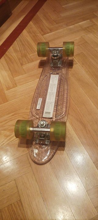 Monopatín con luces