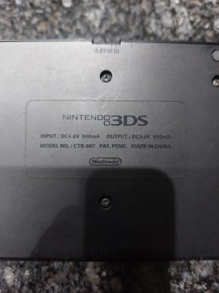 BASE DE CARGA Y CARGADOR NINTENDO 3DS