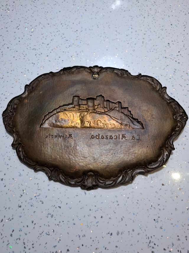 Bandeja decorativa alcazaba Almería 