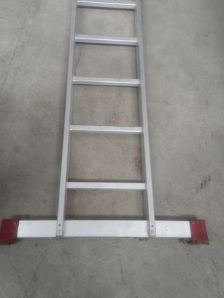 Escalera 1 tramo aluminio larga