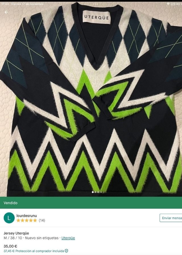 Jersey UTERQUE. T. M. Como nuevo
