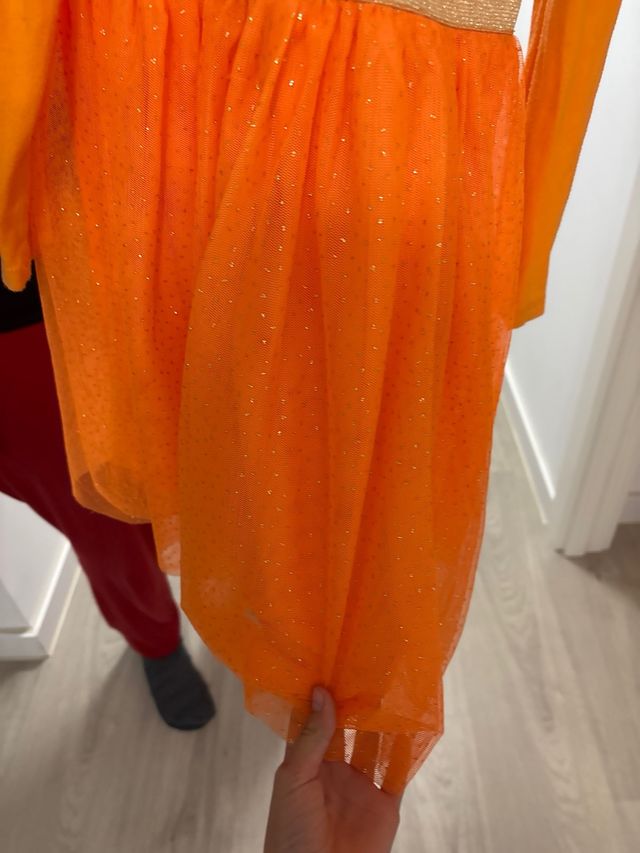 Disfraz o vestido de calabaza