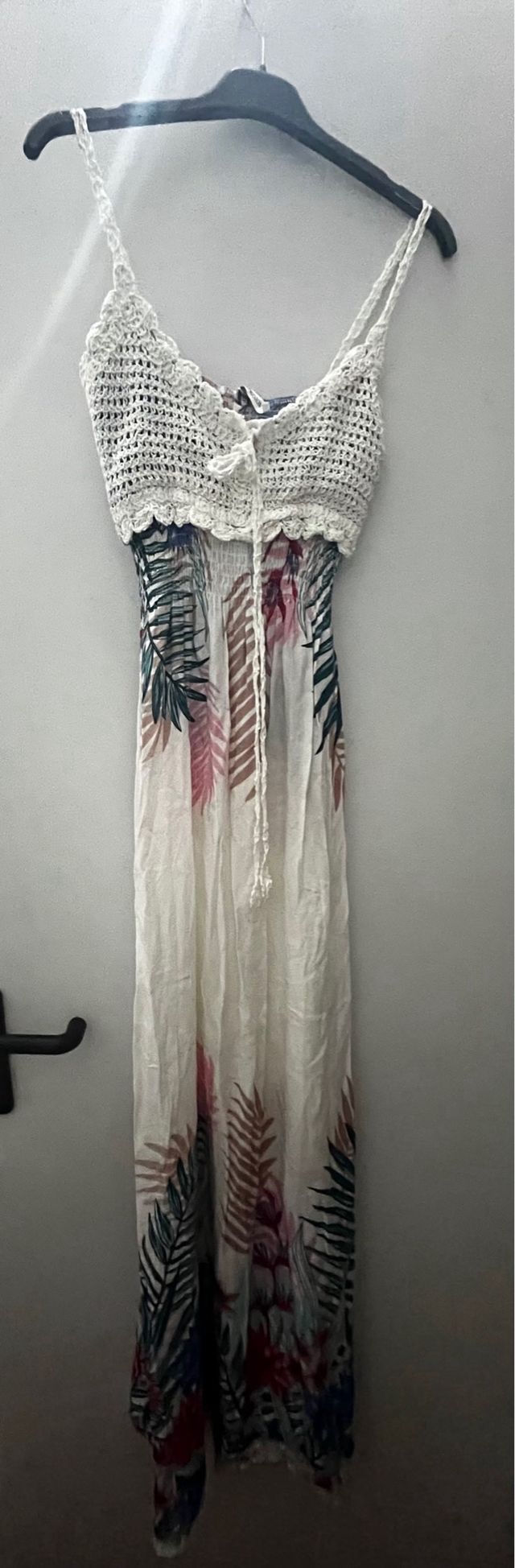 Vestido largo estampado sin estrenar