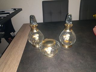 Exclusivo juego de tocador de 3 piezas 