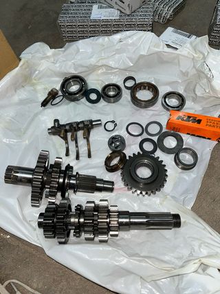 caja de cambio ktm 250 sxf 2017