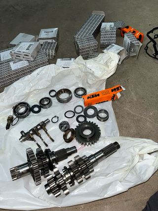 caja de cambio ktm 250 sxf 2017