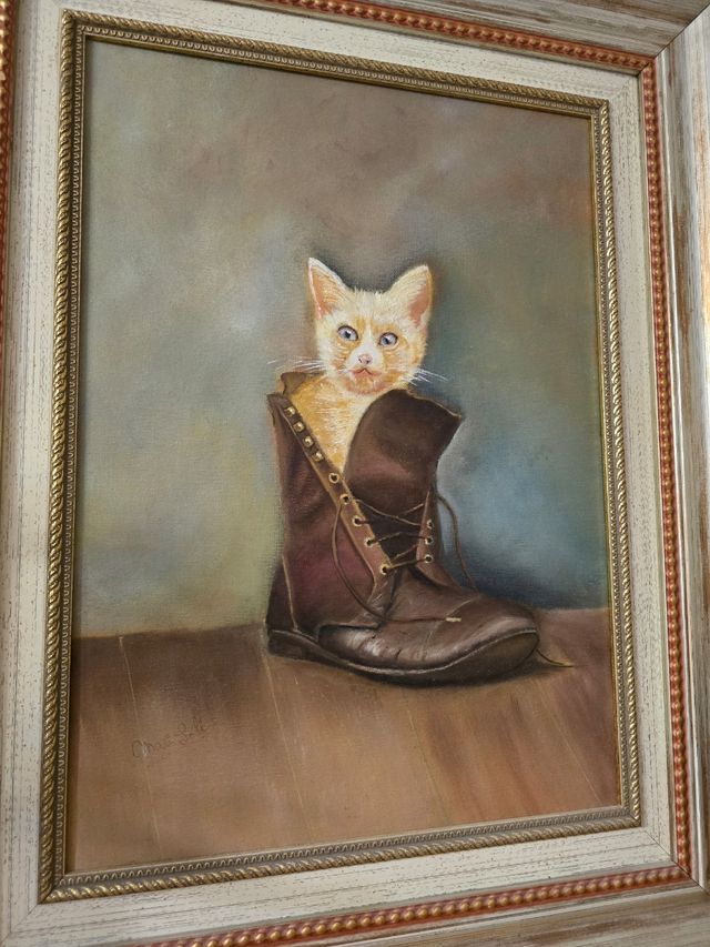 Cuadro pintado al óleo