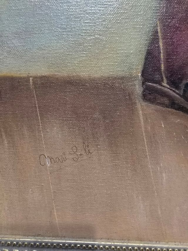 Cuadro pintado al óleo