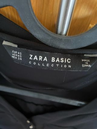 Camisa vaporosa negra