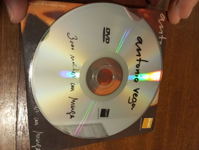 DVD promocional Antonio Vega