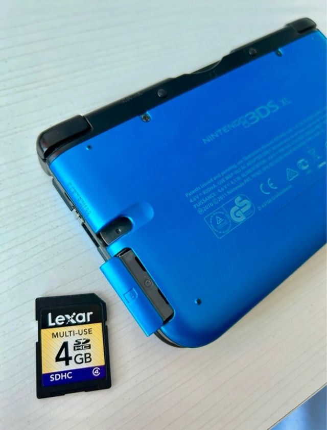 Nintendo 3DsXL blu + accessori