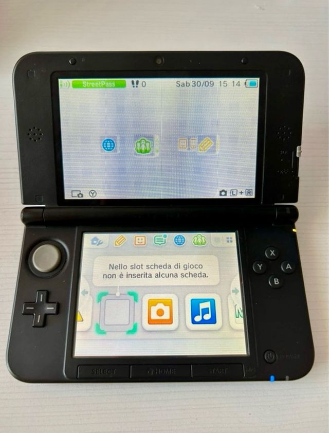 Nintendo 3DsXL blu + accessori