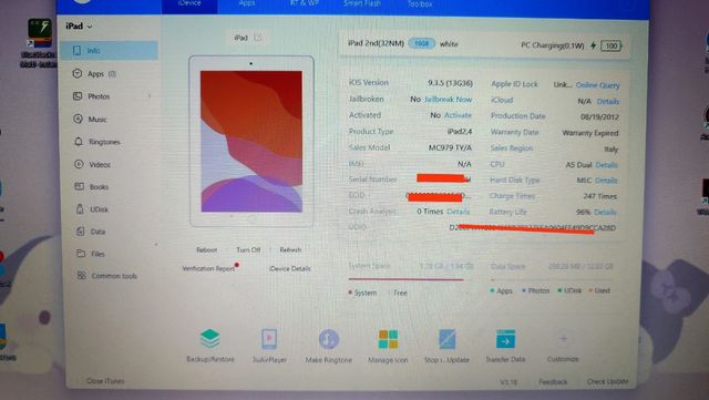 IPAD 2 PARA REPUESTO