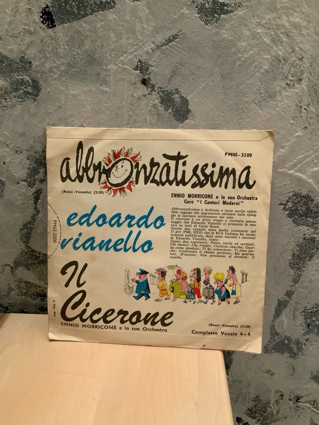 1963- 45 GIRI EDOARDO VIANELLO ABBRONZATISSIMA