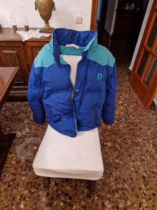 Chaquetón plumas.  T