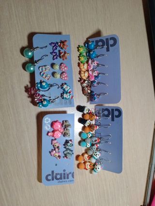 Pendientes infantiles variados