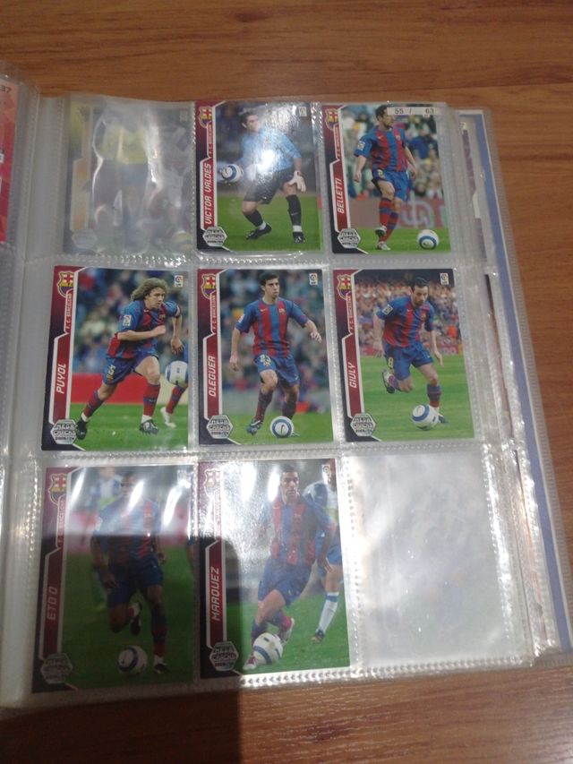 Album cartas Panini 2005/06