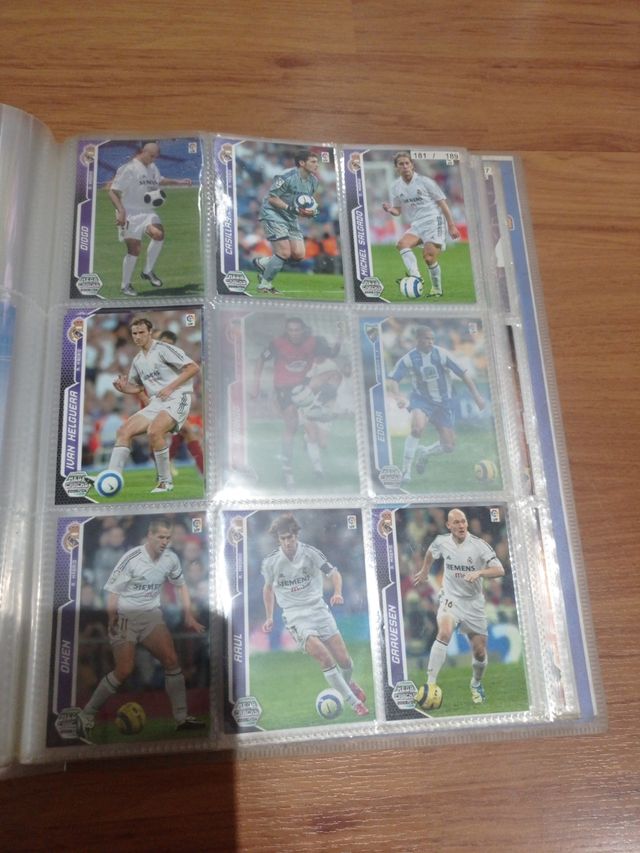Album cartas Panini 2005/06