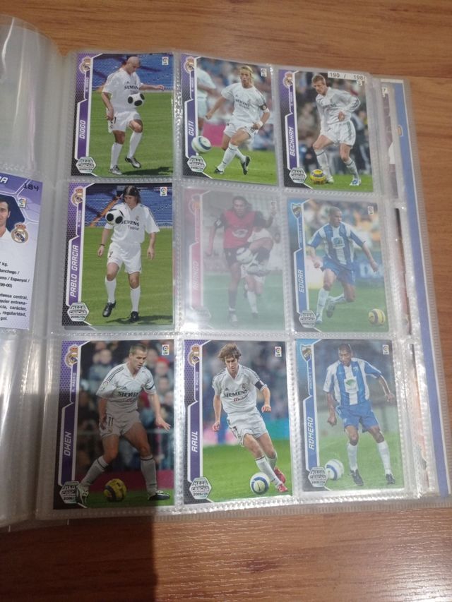 Album cartas Panini 2005/06