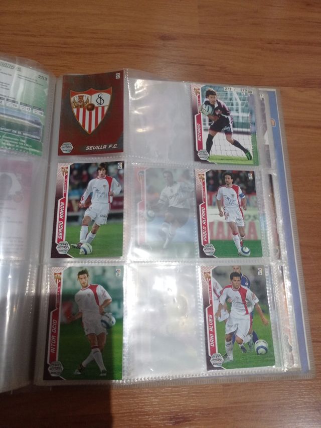 Album cartas Panini 2005/06