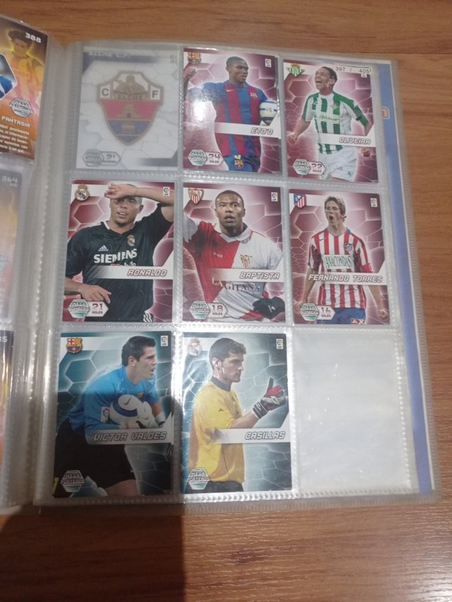 Album cartas Panini 2005/06