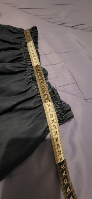 Falda estilo vaquera