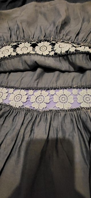 Falda estilo vaquera