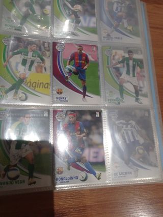 Album cartas Panini 2007/08
