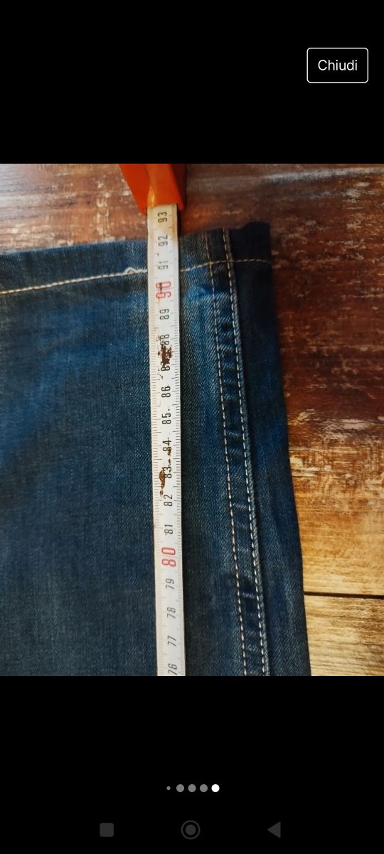 Jeans Levi's vita bassa