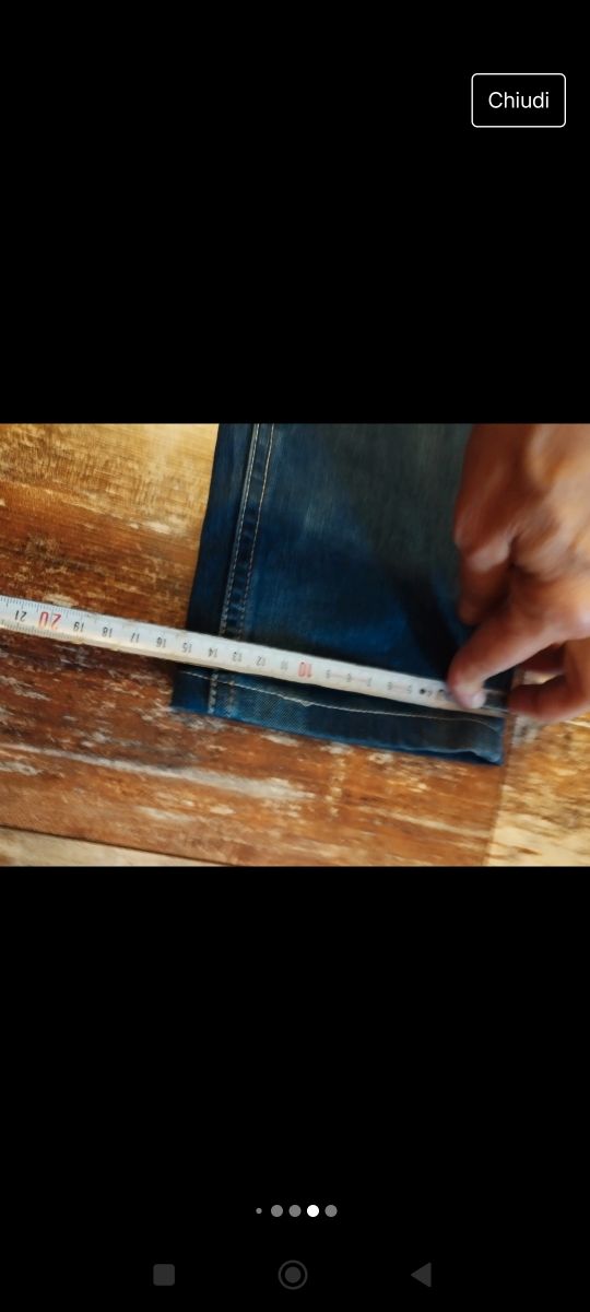 Jeans Levi's vita bassa