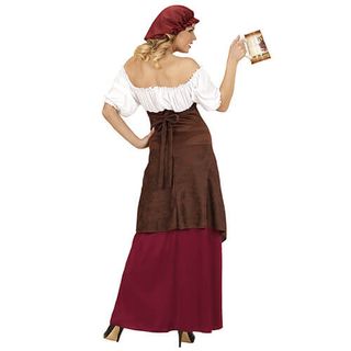 Disfraz de Tabernera Medieval Adulto