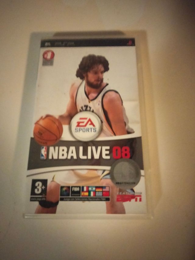 Juego NBA live 08 psp