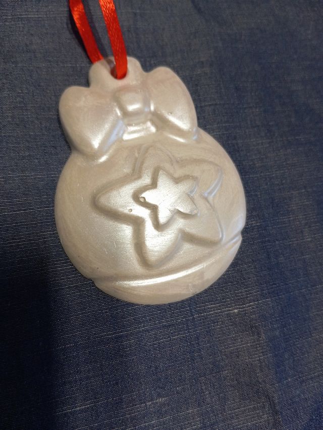 Set 10 oggetti natalizi da appendere