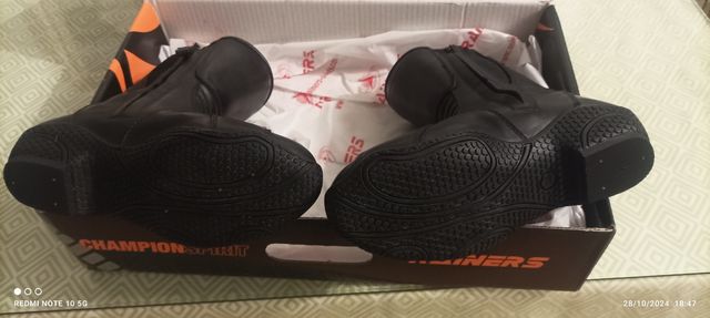 Botas de moto de mujer